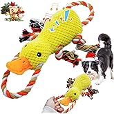 YZHDUXIU Tug of War Dog Toy, Squeaky Dog Toys Interactive Duck Puppy Toys to Keep Them Busy