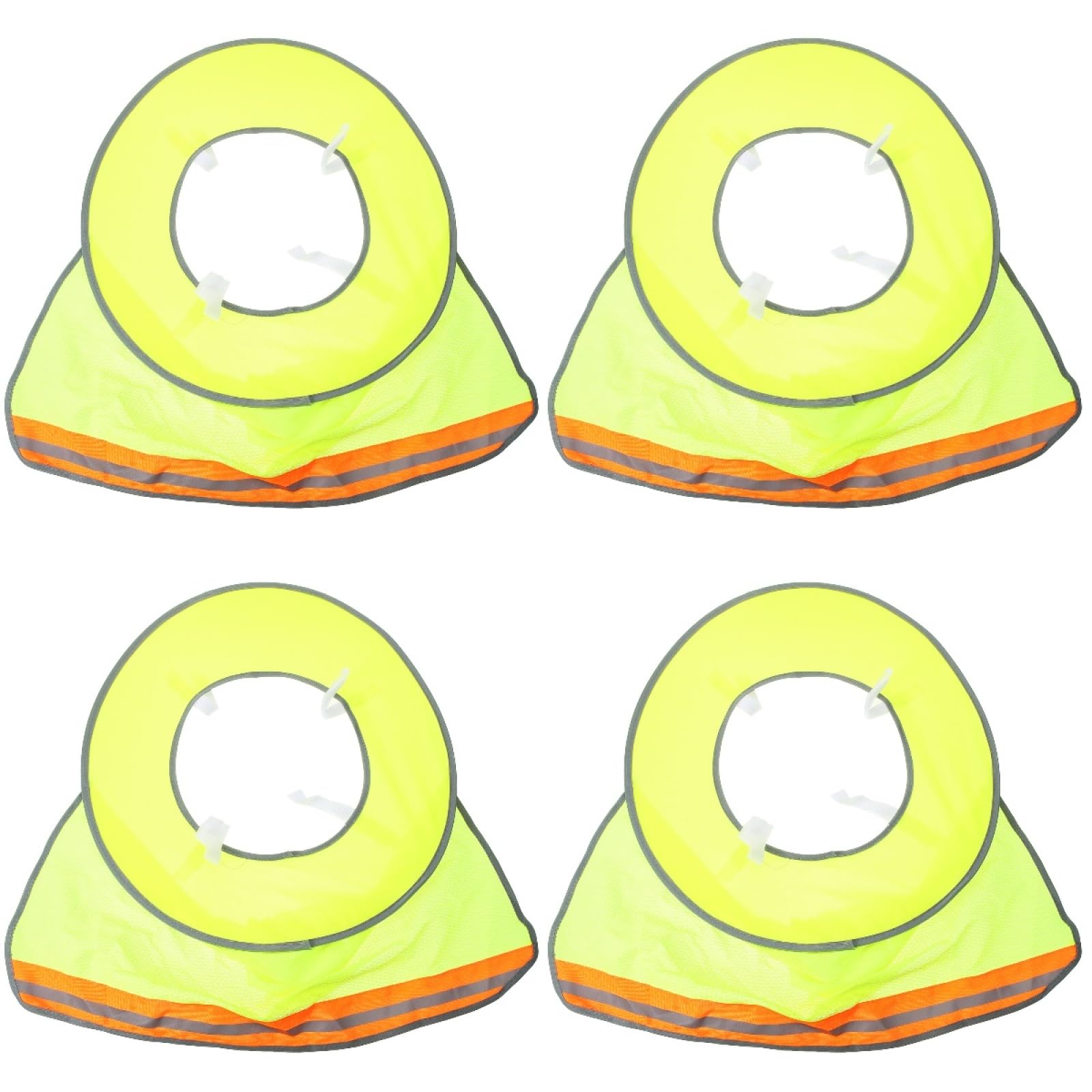 ULTECHNOVO Hard Hat Sun Shade Neck Protector for Construction Reflective Band Visor Uv Protection Easy Installation Suitable for Outdoor Work Safety