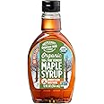 Butternut Mountain Farm Pure Vermont Maple Syrup, Organic, Grade A, Amber Rich, 12 oz, Easy Squeeze Bottle