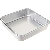 Nordic Ware - 47500 Nordic Ware Naturals Aluminum Commercial 8" x 8" Square Cake Pan, 8 by 8 inches, Silver