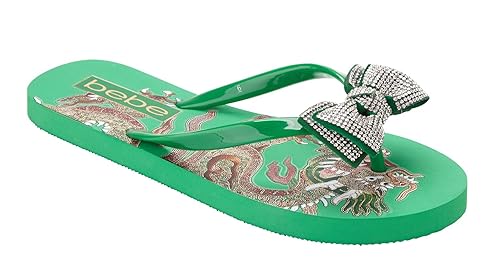 bebe flip flops amazon