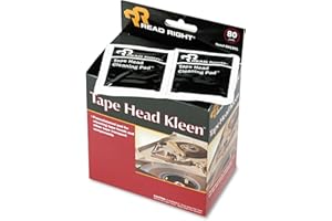 ADVANTUS Read Right Tape Head Kleen Cleaning Pads, 80 Pads per Box (RR1301)