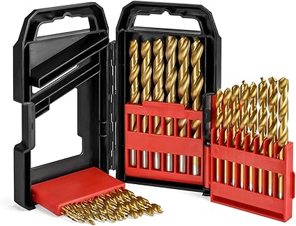 Workpro Set De 29 Forets Metaux En Acier Hss De Haute Qualite Foret Helicoidal Avec Boite En Abs Amazon Fr Bricolage