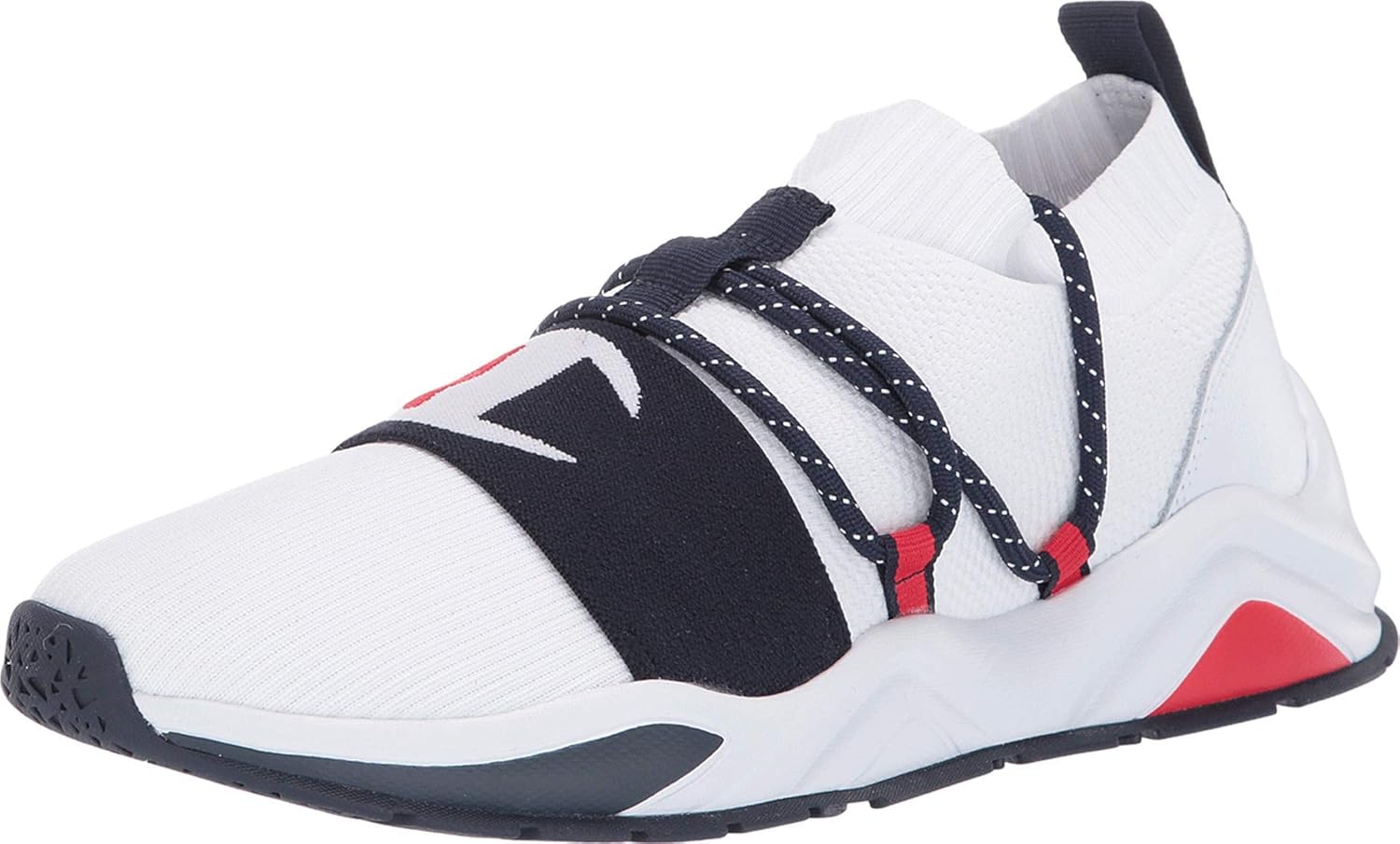 champion rally hype low top sock sneaker