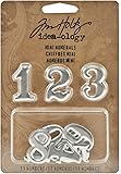 Aazon.co: Idea-Ology – Etal Núero Tokens .75 31/Pkg-Antique Plata