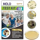 Mold Test Kit for Home Within 12 Individual Tests,DIY Detector at Home, Surface Mold,HVAC,Indoor Air Quality Testing Kits,Bla