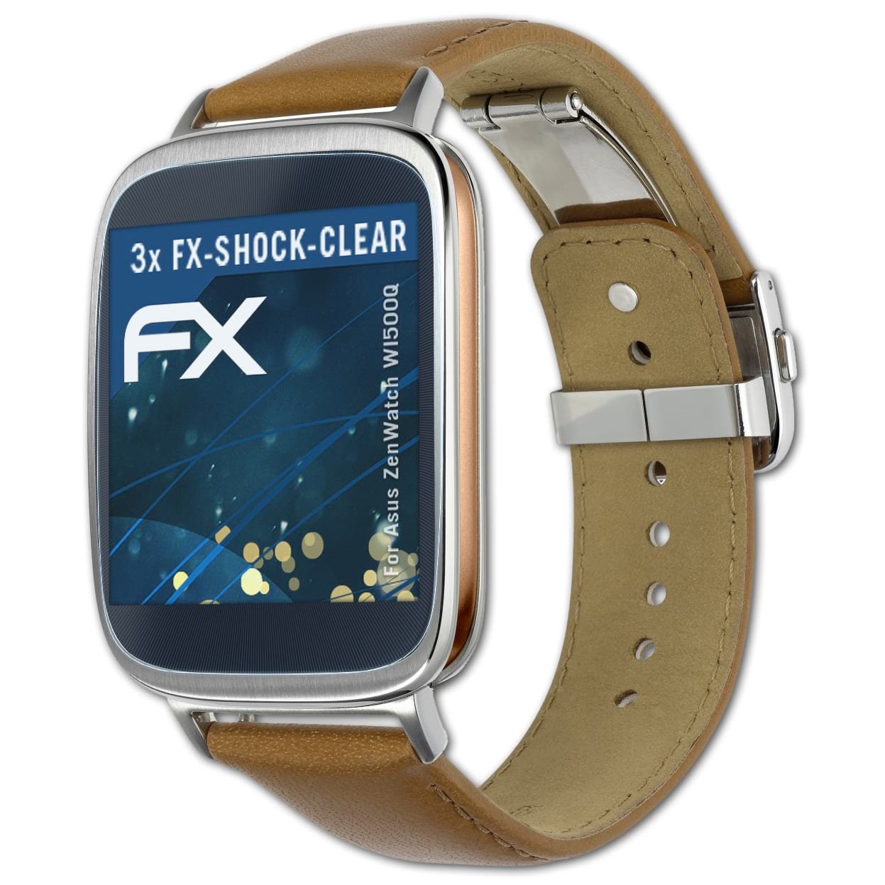 atFoliX Antichoque Película Protectora Compatible con ASUS ...