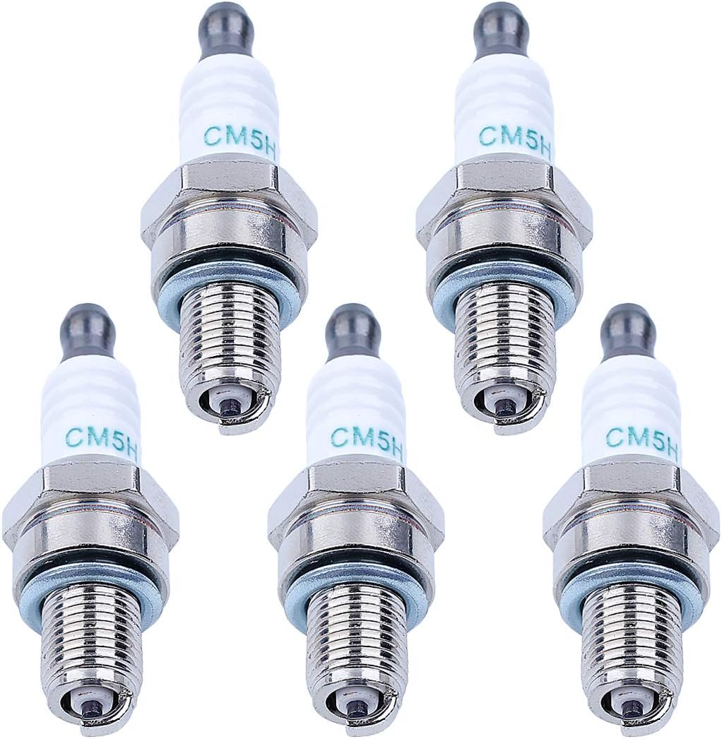 Haishine 5 Pack Spark Plug fit for Stihl FC70 BR500 BR550 BR600 Honda Husqvarna Rep CMR5H - Image 3