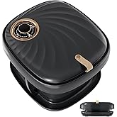 Junatuqiu Deluxe Foot Bath Massage Spa with Temperature Control, Electric Heated Foot Soaking Tub for Professional Pedicure Foot Spa Massager with Bubbles, Remote Control and Shiatsu Rollers Black