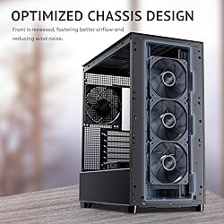 Antec Flux Wood, 5 x PWM Fans