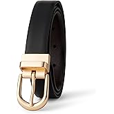Amazon Essentials Women's Reversible Leather Belt