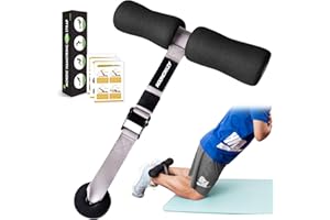 NOONCRAZY Adjustable Nordic Hamstring Curl Strap, Nordic Curl Strap Holds 420 Pounds for Hamstring Curls, Sit Up, Spanish Squats, Ab Workout, 5 Seconds Setup Nordic Curl Machine Anytime, Anywhere