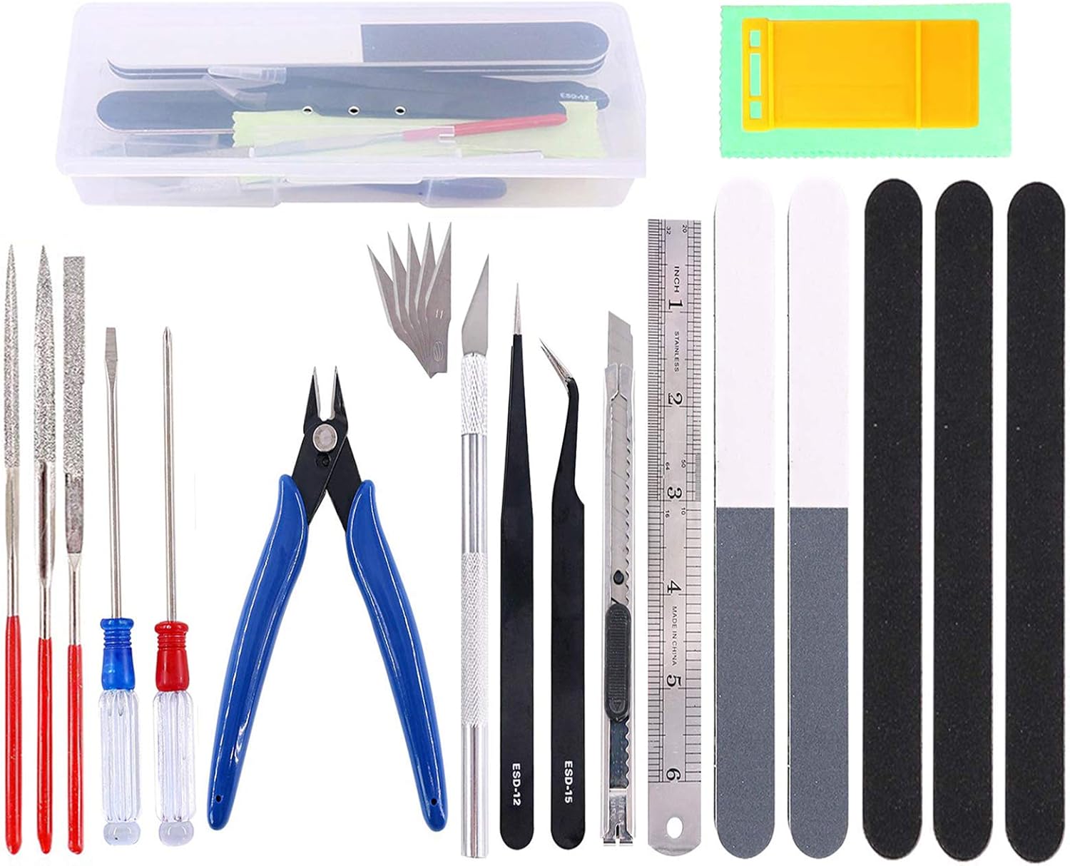 plastic model building tools