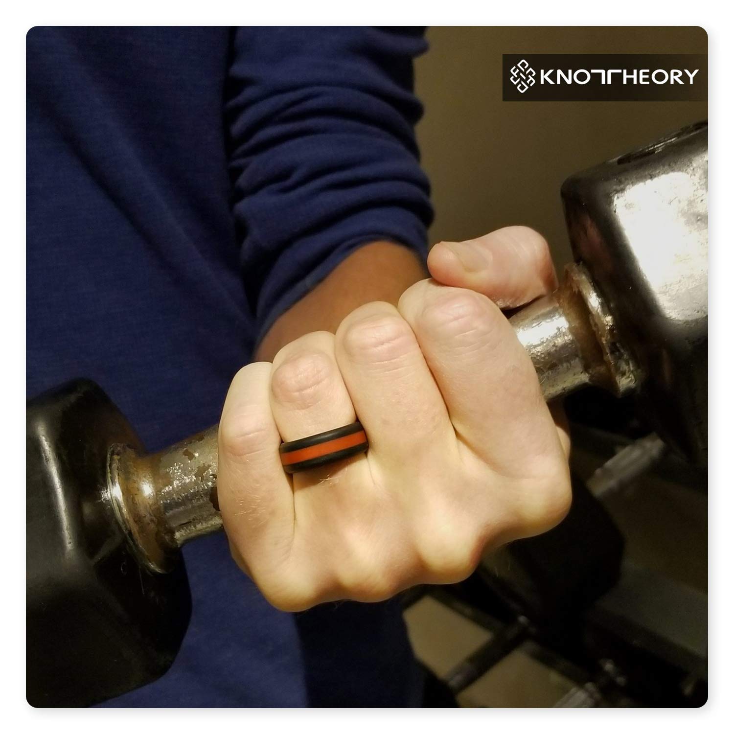Knot Theory Silicone Ring