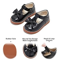 Felix & Flora Toddler Little Girl Black Mary Jane
