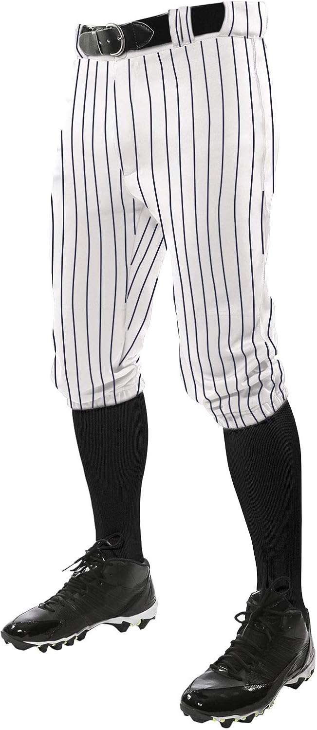 Champro Men' Triple Crown Classic Baseball Knickers with Pinstripes