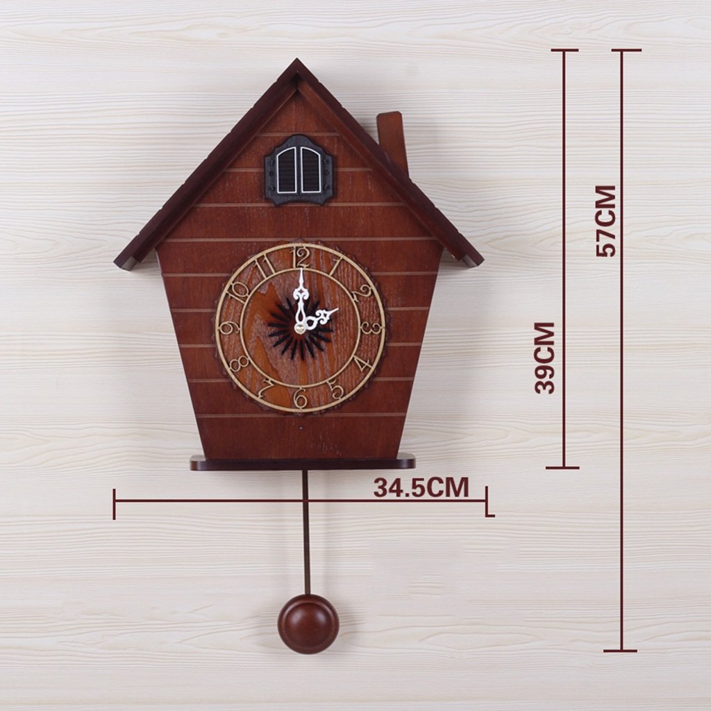 即納 最大半額 Jcrnjsb モダンなリビングルームクリエイティブな音楽の壁時計ヨーロッパスタイルのタイムキーピングシンプルなファッションの時計 と時計 壁掛けサスペンション クロックウォールクロック クォーツ時計 色 ブラウン ぶらうん B07cvt5yfwブラウン