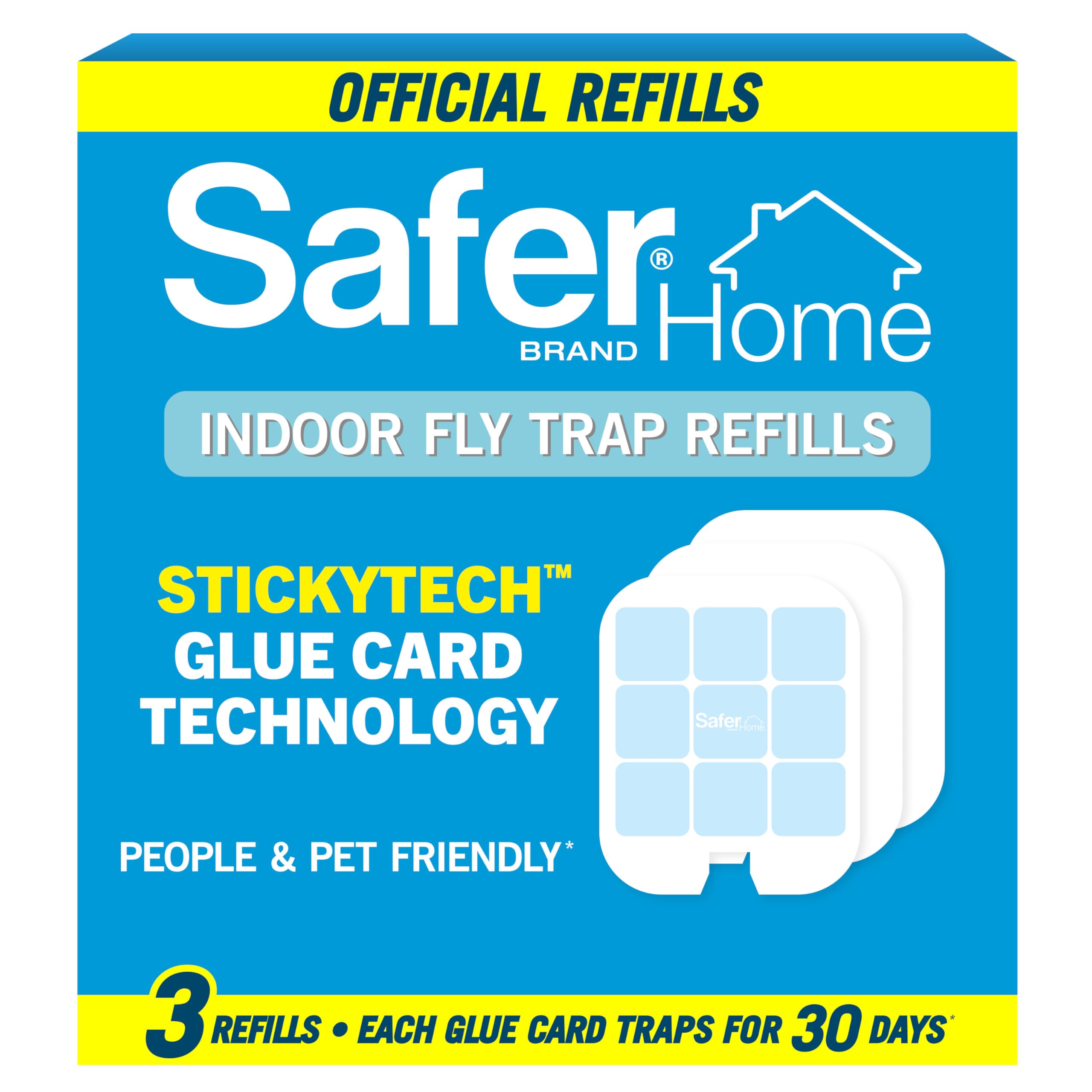 Safer Home SH503 Trap Refill Pack of Glue Cards for