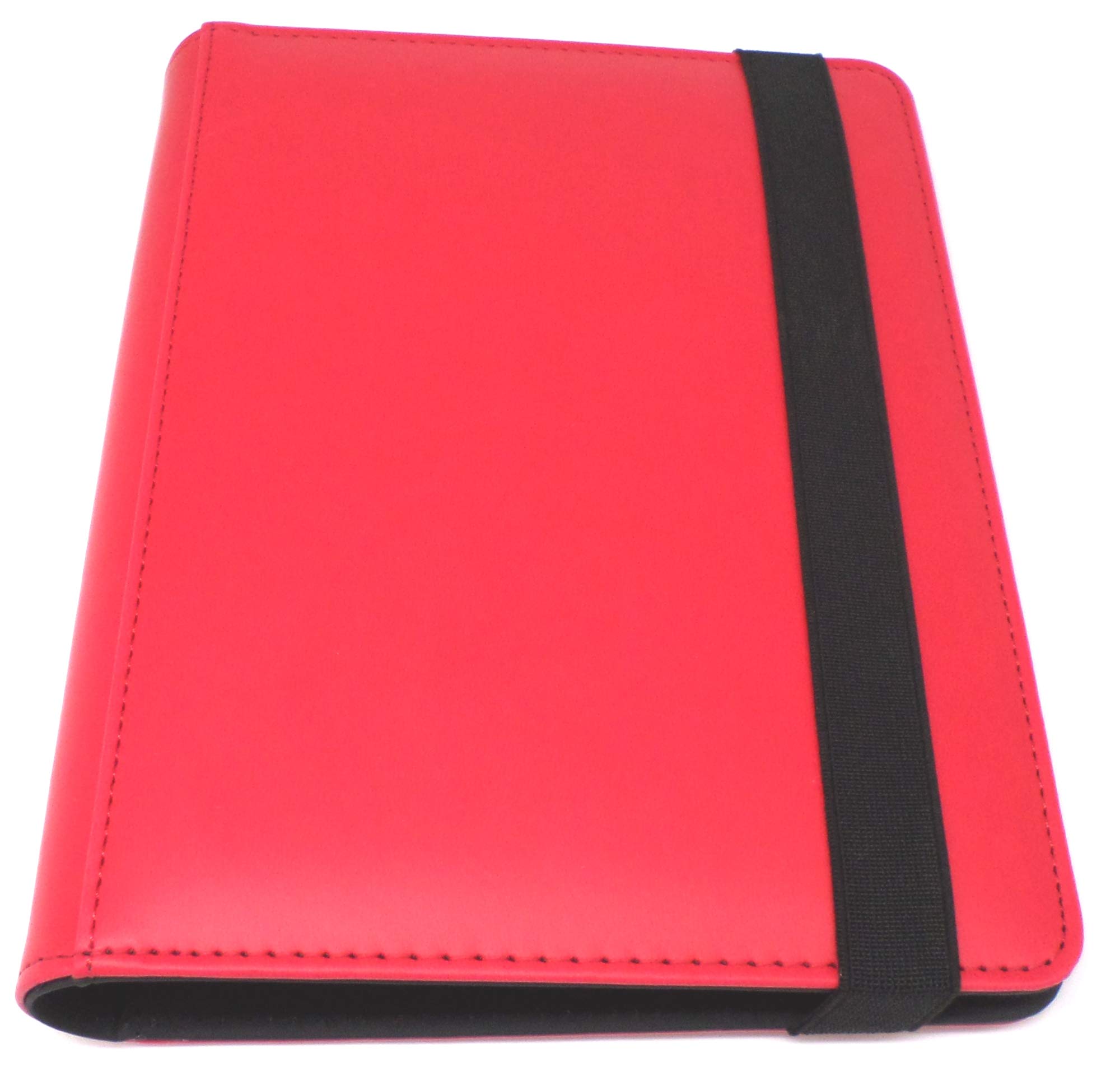 docsmagic.de Pro-Player Premium 4/8-Pocket Album Red - 160 Card Binder - MTG - PKM - YGO