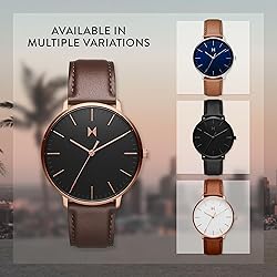 MVMT Men’s Legacy Slim Watch - Analog Watch for
