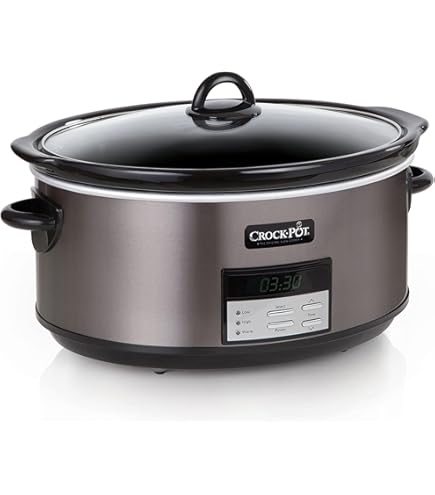 Amazon.com: Crock-Pot Stainless Steel Trio Cook & Serve Slow