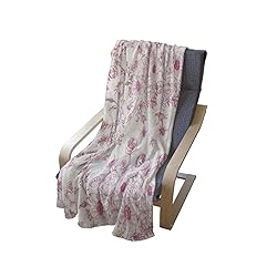 Ambesonne Floral Throw Blanket, Romantic Rose