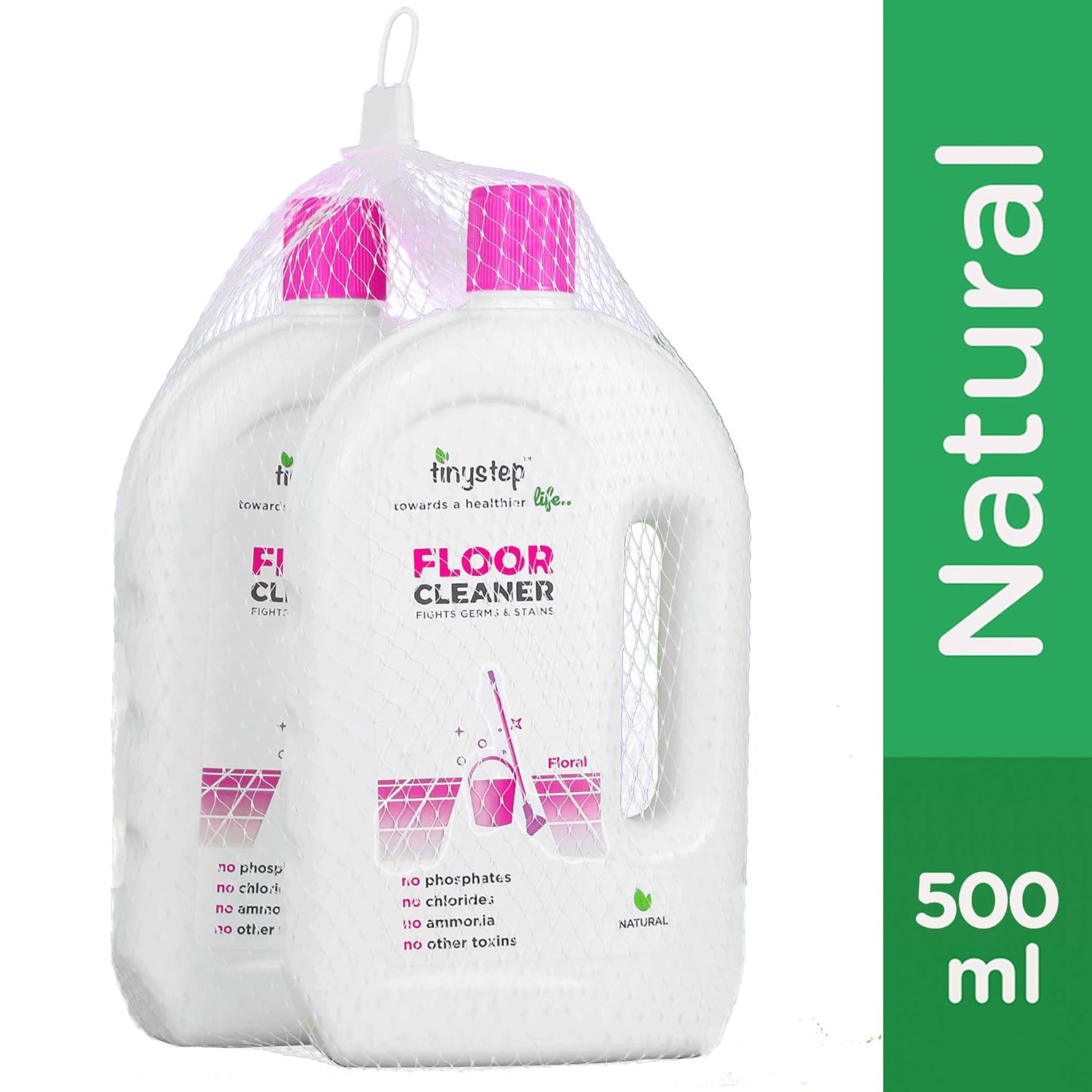 Tinystep Natural Baby Safe Floor Cleaner Combo Pack 2 975ml