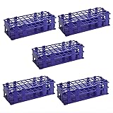 faruijie Test Tube Rack - 5pcs Plastic Test Tube
