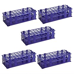 faruijie Test Tube Rack - 5pcs Plastic Test Tube