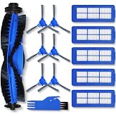 Accessories Compatible for eufy 11S Max, 30C Max, 15C Max | Robotic Vacuum Replacements: 1 Roller Brush 6 Side Brushes 5 Unibody Filters 𝙉𝙊𝙏 𝙛𝙤𝙧 𝟏𝟏𝐒 or 𝗚𝟯𝟬