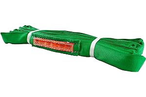 KENNEDY WIRE ROPE & SLING COMPANY Power Lift PL2x8' Green Polyester Round Sling (5,300 lb. Vertical Capacity)| Various Sizes in Listing | Kennedy Wire Rope & Sling Co. | Proudly Manufactured in The USA