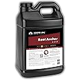 Rooted Leaf Agritech Root Anchor - Carbon Based Humic and Kelp Fertilizer, Nitrogen Free with Potassium to Improve Soil and Enhance Plant Growth for Garden Plants Grass Lawns - 2.5 Gallon