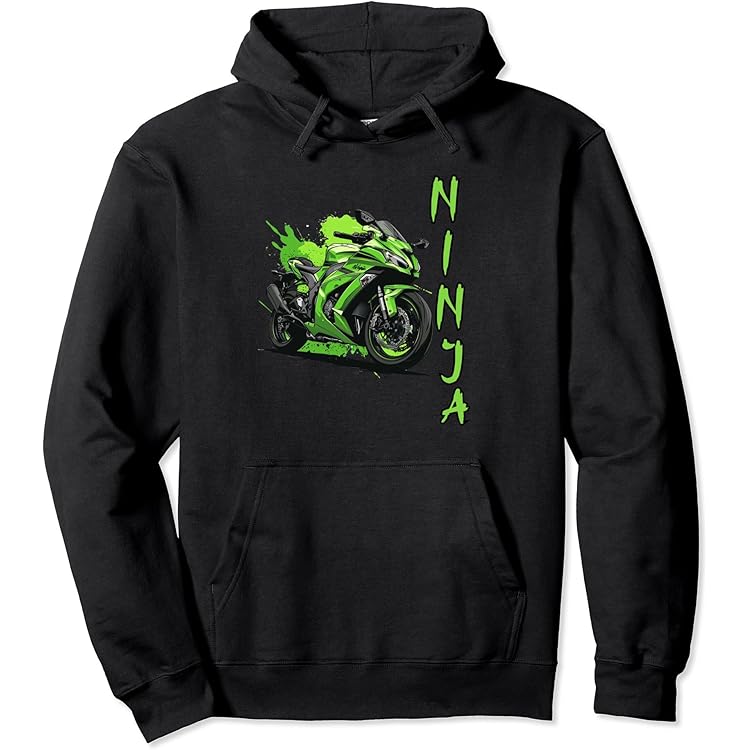 Amazon.com: ZX10R Ninja Pullover Hoodie : Clothing, Shoes