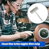 XUKZIMA Diamond Grinding Wheel Dresser Nonslip Handle 45x10mm Head Stone Dresser view 6