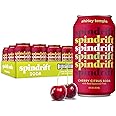 Spindrift "Shirley Temple" Cherry Citrus Soda Made with Real Squeezed Fruit 12 Pack Case