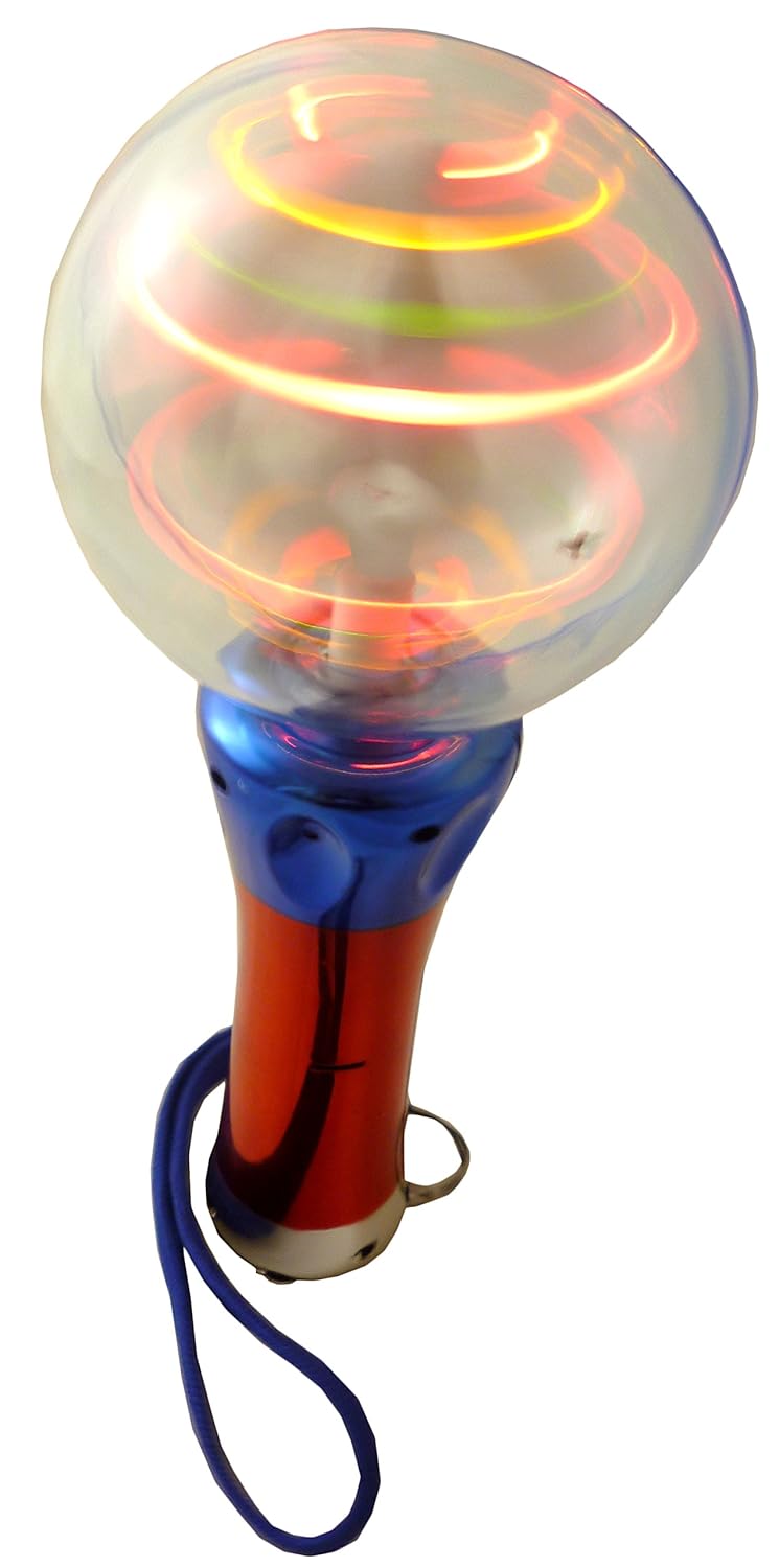 Toyland® FLASHING MAGICAL SPINNING BALL BATTERIES INCLUDED LIGHT UP