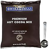 Ghirardelli Chocolate - Premium Hot Cocoa 2 lb pouch with Ghirardelli Stamped Barista Spoon