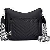 CHOLISS Crossbody Purse for Women, Anti Theft Vegan Leather Crossbody Wallet Bag Medium Travel Shoulder Handbags