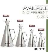Olietta Stainless Steel Oil Dispenser 0.5 L Non Drip Pourer Leak Proof view 9