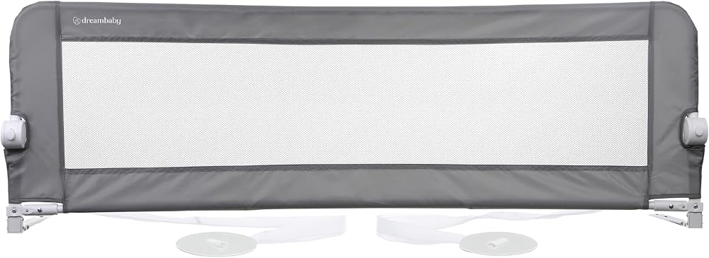 Dreambaby Nicole Bed Guard Rail Extra Wide 150cm Tall 50cm Fits King Beds