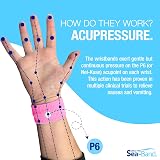 Sea-Band Travel & Motion Sickness Wristbands Pink 1 Pair Adult view 5