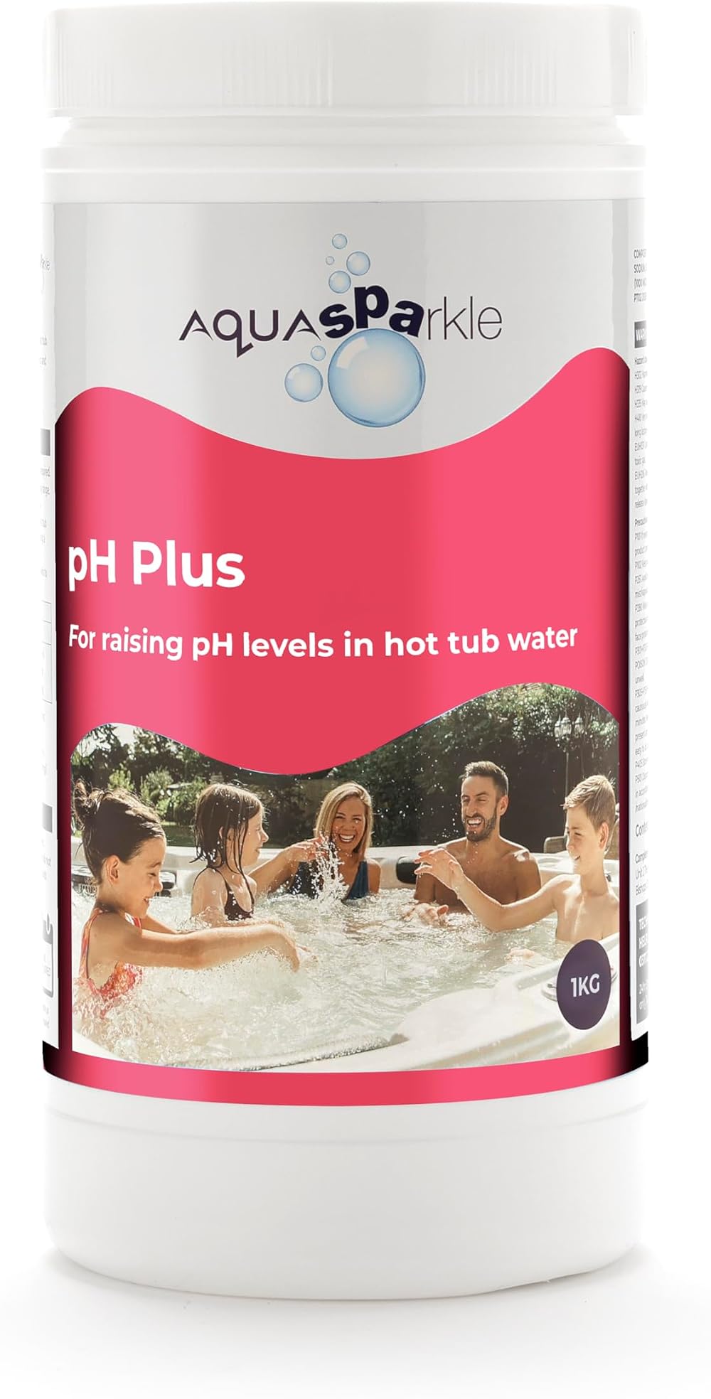 AQUASPARKLE pH Increaser 1kg Granular Spa Water Treatment