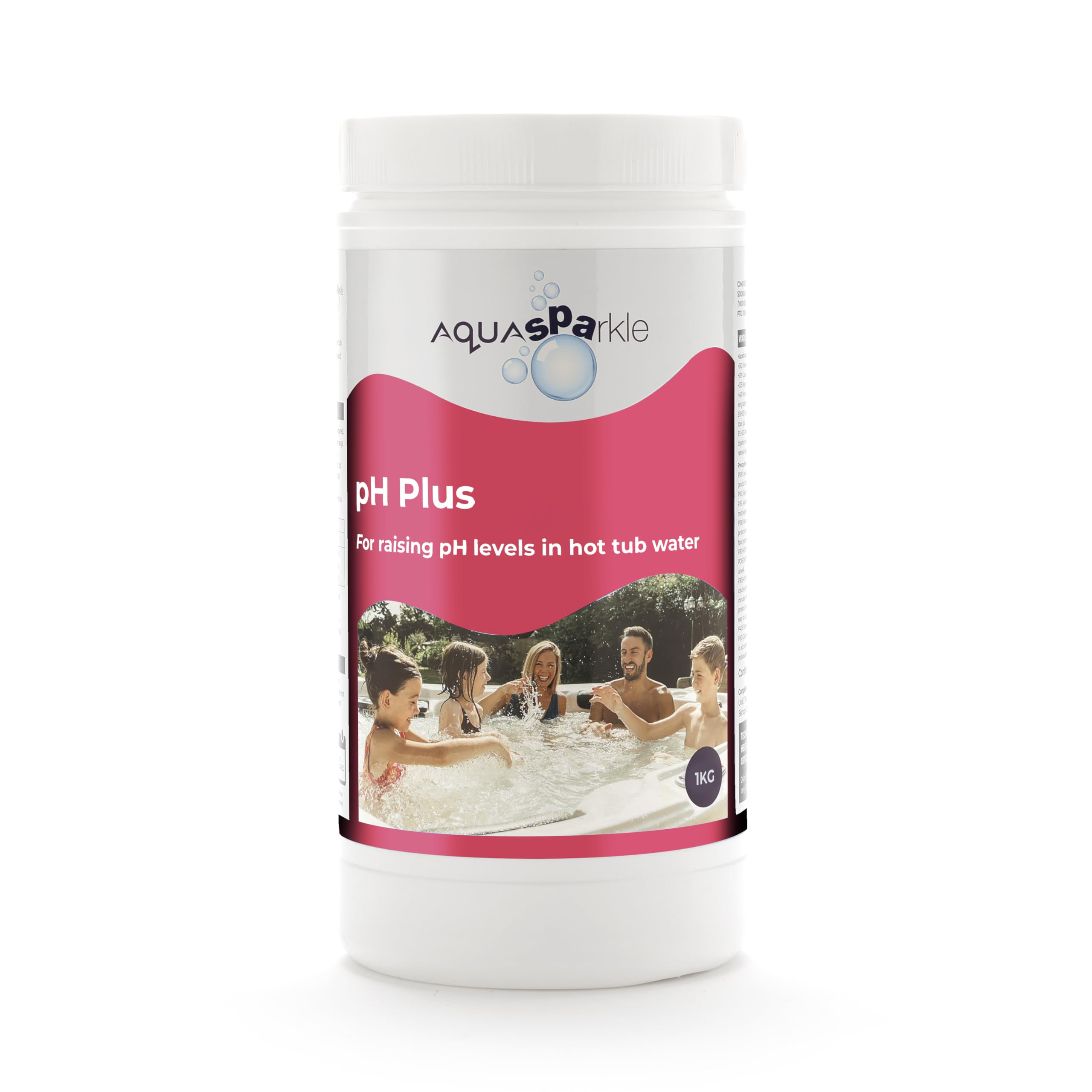 AQUASPARKLE pH Increaser 1kg Granular Spa Water Treatment Chemical