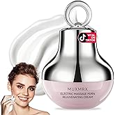 Electric Massage PDRN Firming Face Cream, 1000ppm PDRN Salmon DNA Face Moisturizer with Collagen, Hyaluronic Acid & Niacinamide, Firms, Glow Hydrating, Anti-Aging & Wrinkle, Korean Skin Care 1.76oz