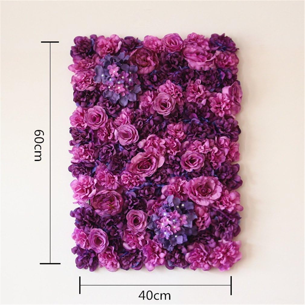 40X60cm Artificial Silk Rose Flower Wall Decoration Decorative Silk Hydrangea Wedding Decoration Backdrop 1