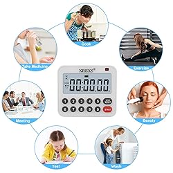 XREXS Digital Kitchen Timer Magnetic Countdown Up