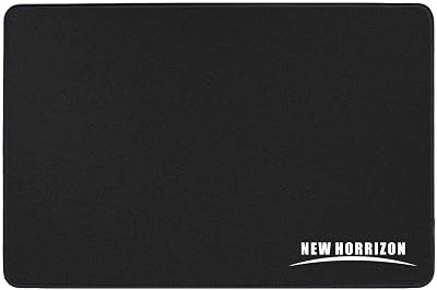 New Horrizon Gaming Mouse Pad 290x210x5mm Non-Slip Black Desk Mat
