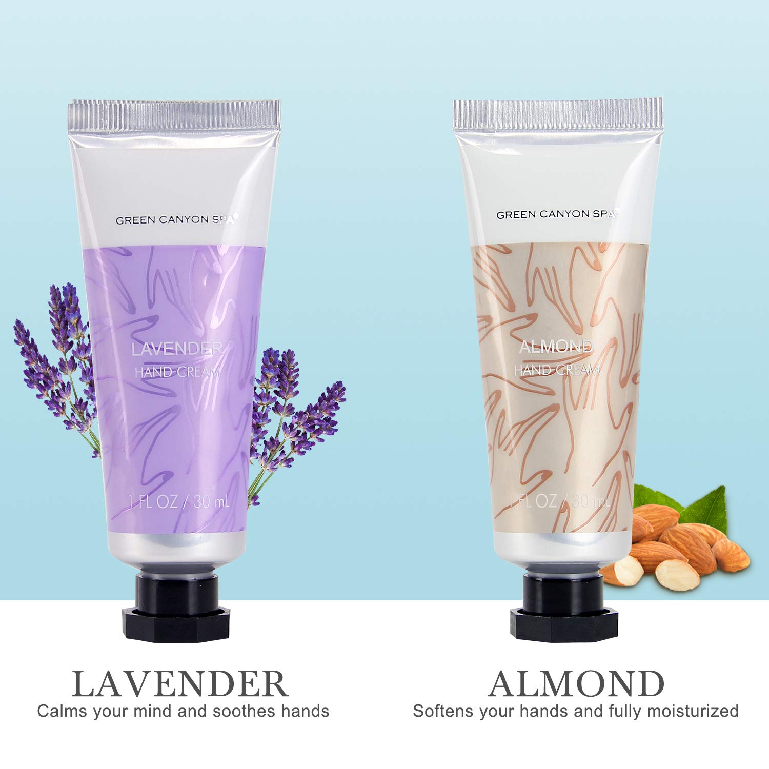 Hand Cream Gift Set, Shea Butter Hand Cream for Women Gift Set, Moisturizing Hand Lotion for Dry Hands Best Birthday/Holiday Gift for Her, Pack of 12 with Travel size, 1.0 oz Tube : Beauty