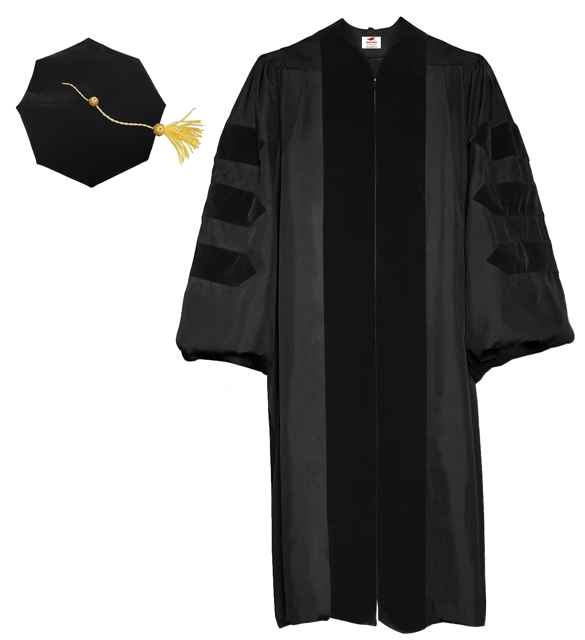 Photo 1 of MyGradDay Deluxe Doctoral Graduation Gown Unisex
