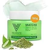 VELVENTE Matcha Hydrating Facial Moisturizer, Rose PDRN All-in-One Skin Face Cream for Redness, Dark Spot, Acne-Prone Skin, Brightening, Anti-Aging, Barrier Support Cream, Korean Skincare 3.53 oz
